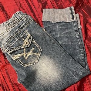 Amethyst crop jeans 🥰